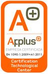 Le sceau d'aplus en tant que société accréditée EN1090.
