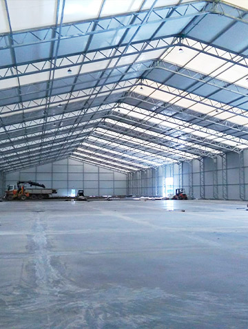 MS40 MAXISPACE Bâtiments industriels démontables 4 720 m²