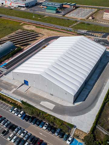 MS50 MAXISPACE Bâtiments industriels démontables 4 000 m²