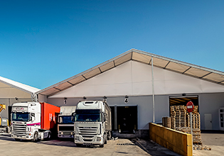 Espaces logistiques en un minimum de temps