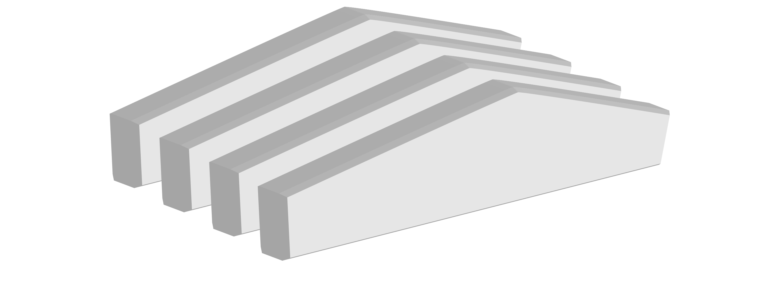 Diagramme des dimensions MAXISPACE des bâtiments démontables