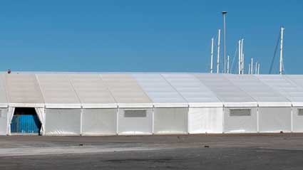 chapiteau industriel préfabriqué et démontable ECOSPACE - VALL