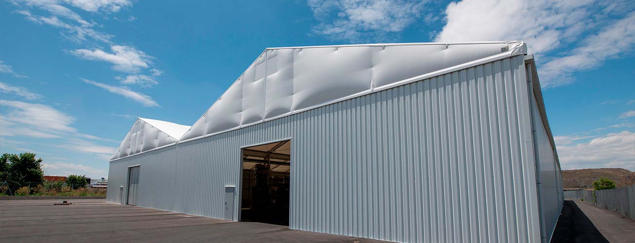 ALUSPACE - bâtiments industriels démontables en aluminium - AS25