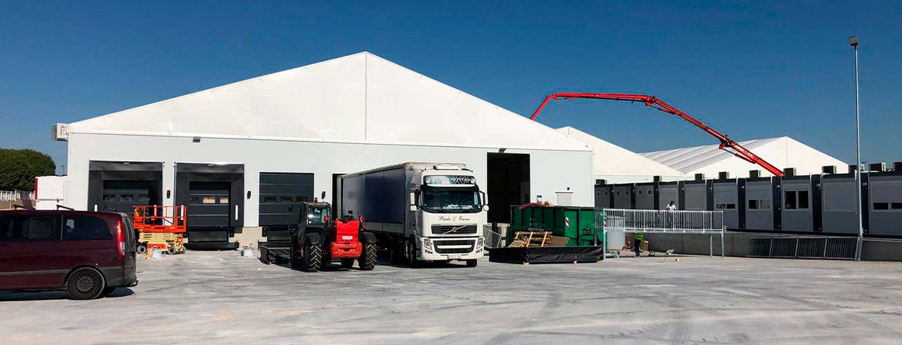 ALUSPACE - bâtiments industriels démontables en aluminium - AS30