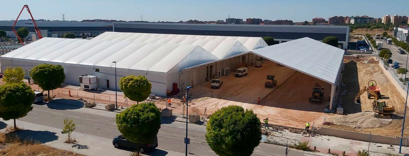 ALUSPACE - bâtiments industriels démontables en aluminium - AS30