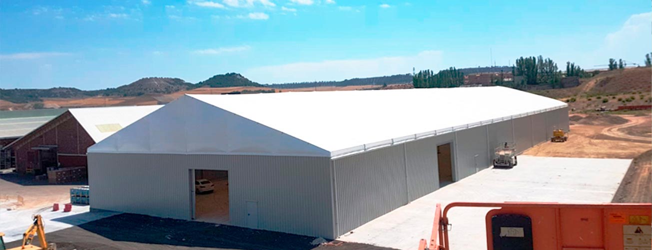 ALUSPACE - bâtiments industriels démontables en aluminium - AS20