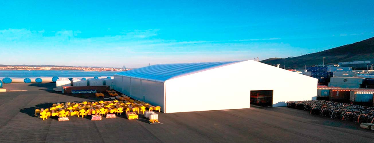 ALUSPACE - bâtiments industriels démontables en aluminium - AS30