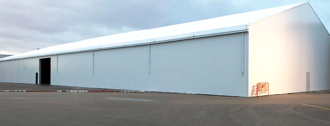 ALUSPACE - bâtiments industriels démontables en aluminium - AS26