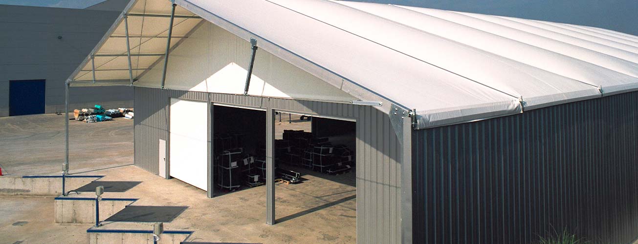 ALUSPACE - bâtiments industriels démontables en aluminium - AS25