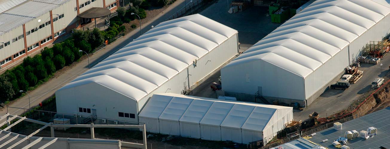 ALUSPACE - bâtiments industriels démontables en aluminium - AS20