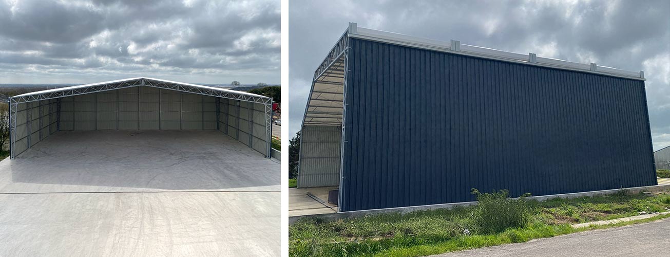 VALL - MAXISPACE bâtiment industriel démontable en acier