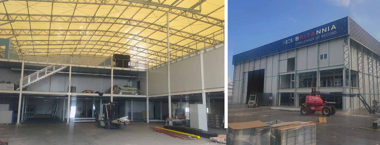 VALL - MAXISPACE Bâtiment industriel démontable en acier - MS35