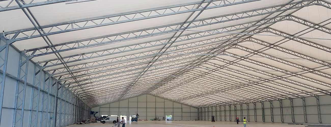 VALL - MAXISPACE Bâtiment industriel démontable en acier - MS60