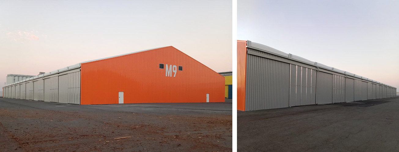 VALL - MAXISPACE bâtiment industriel démontable en acier