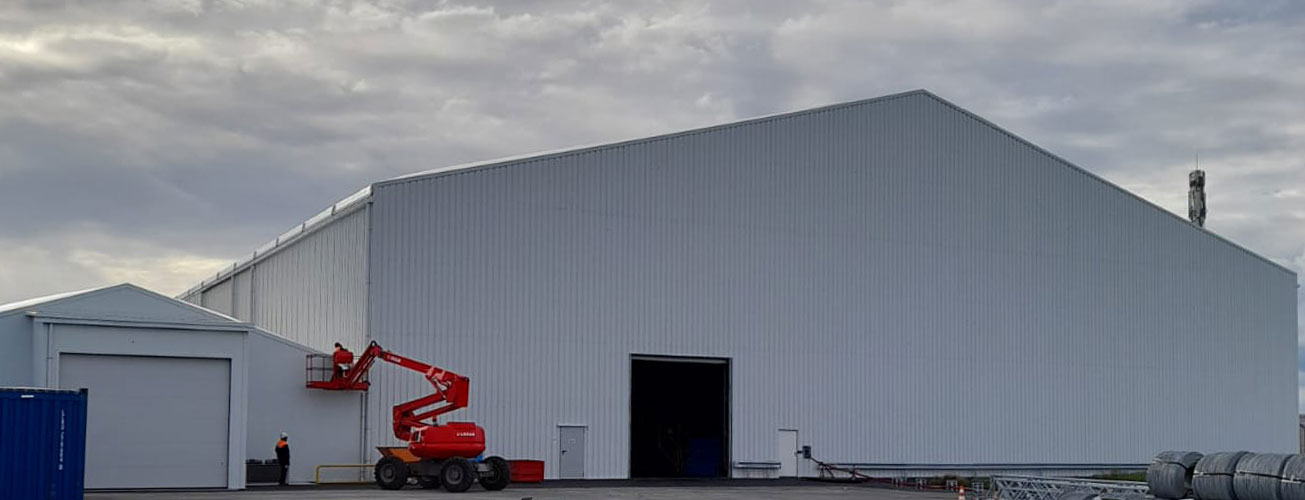 VALL - MAXISPACE Bâtiment industriel démontable en acier - MS30