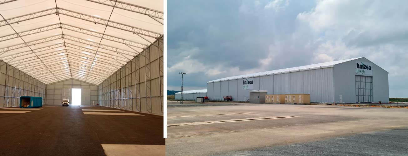 VALL - MAXISPACE Bâtiment industriel démontable en acier - MS30