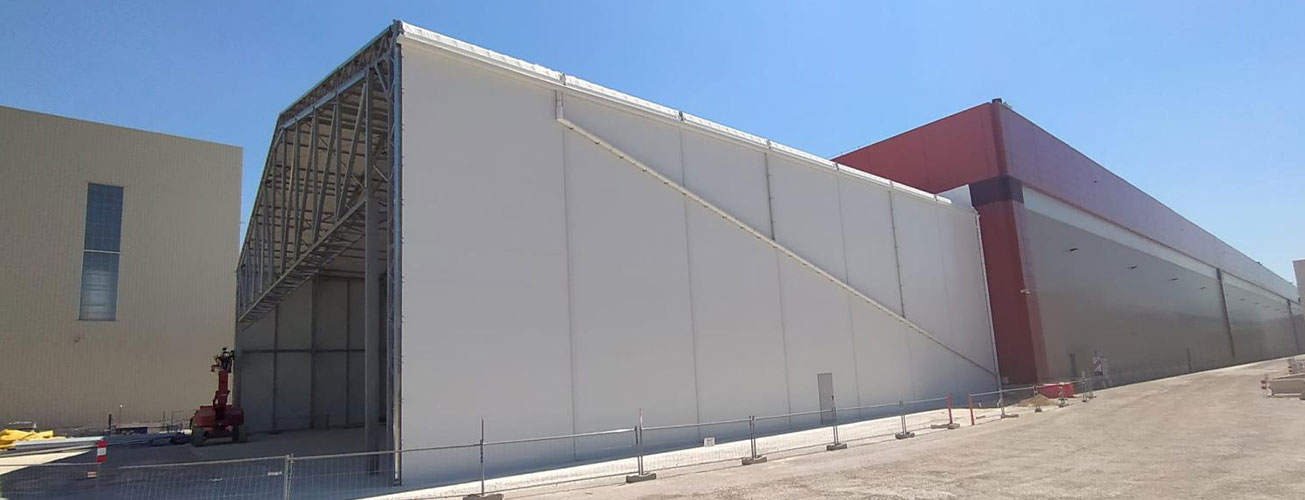 VALL - MAXISPACE Bâtiment industriel démontable en acier - MS38