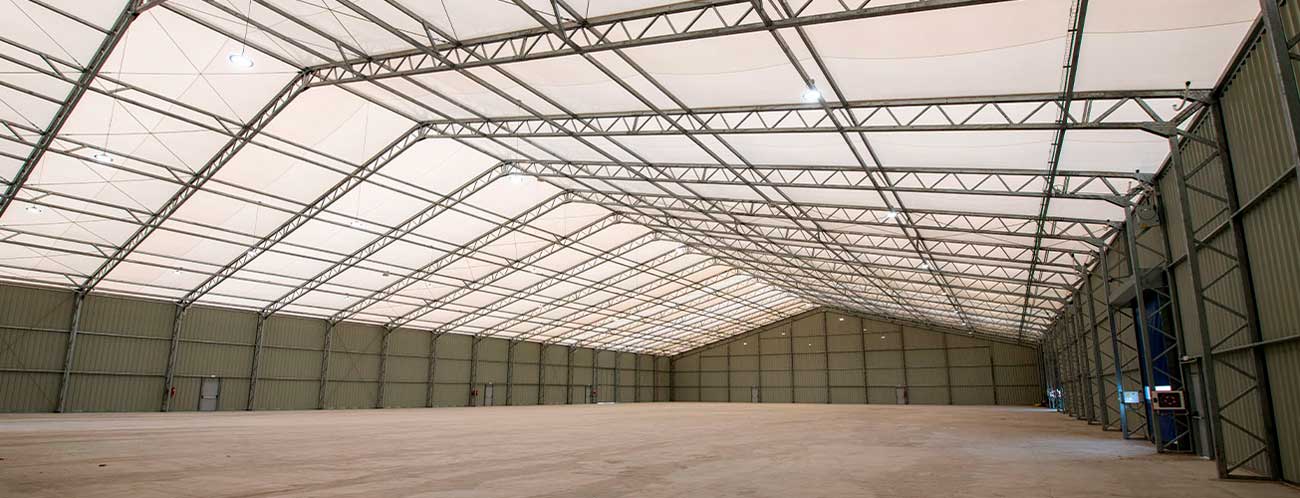 VALL - MAXISPACE Bâtiment industriel démontable en acier - MS50