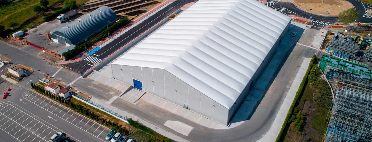 VALL - MAXISPACE Bâtiment industriel démontable en acier - MS50