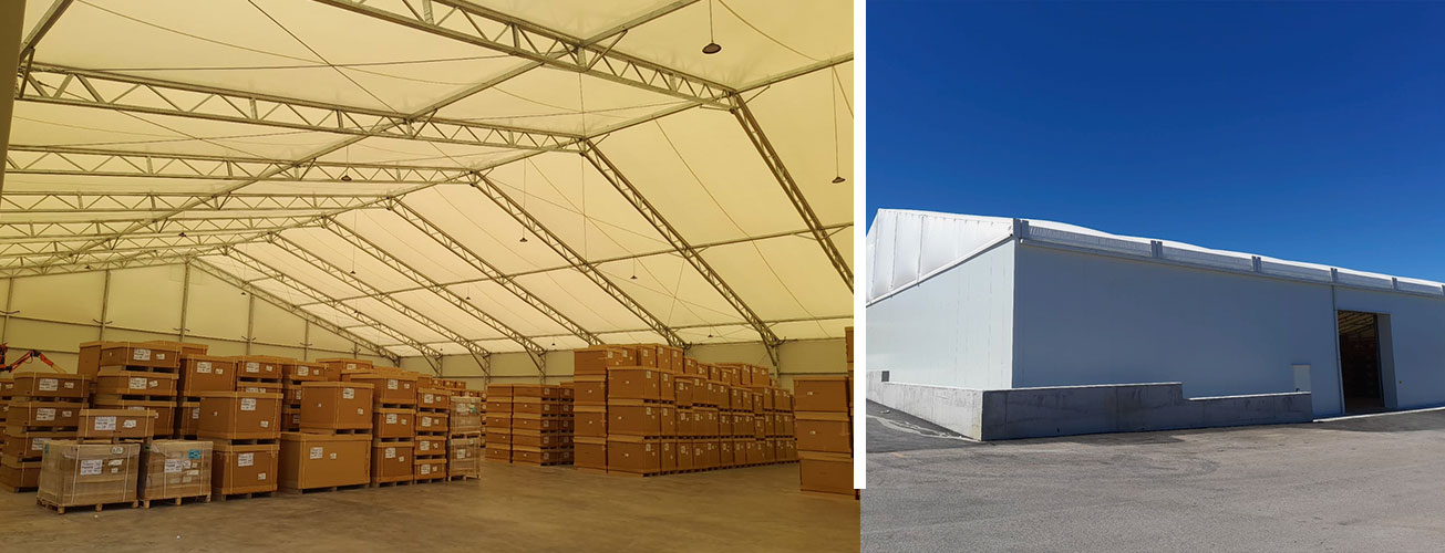 VALL - MAXISPACE Bâtiment industriel démontable en acier - MS40