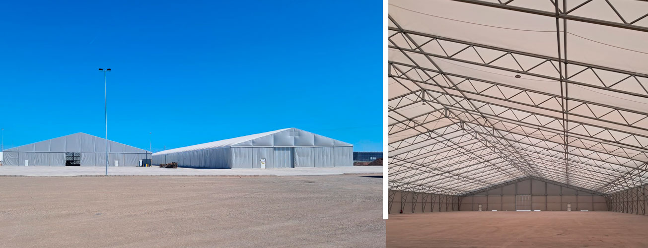 VALL - MAXISPACE bâtiment industriel démontable en acier