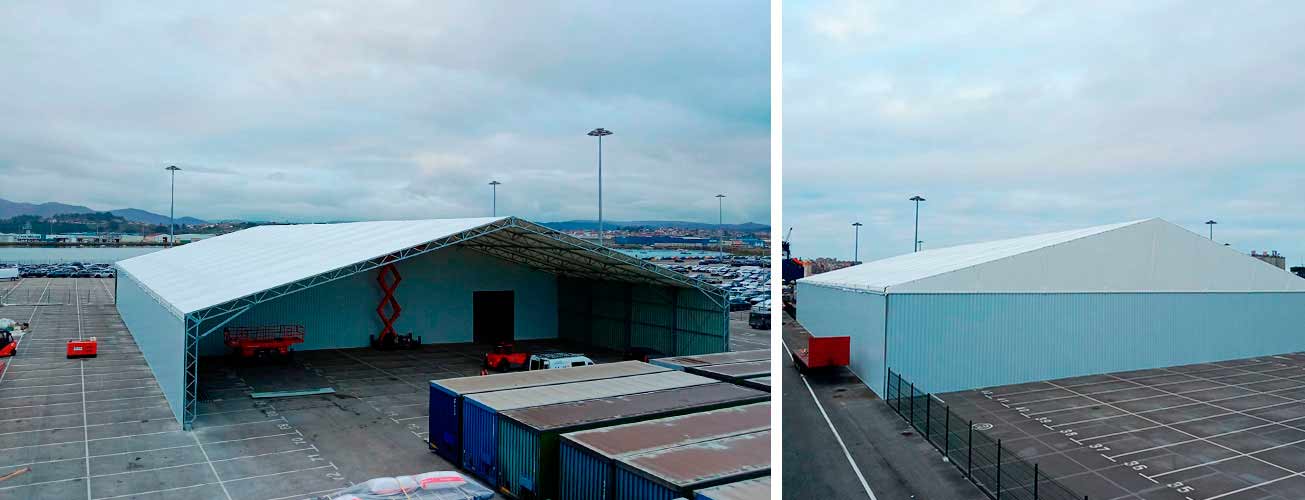 VALL - MAXISPACE Bâtiment industriel démontable en acier - MS40