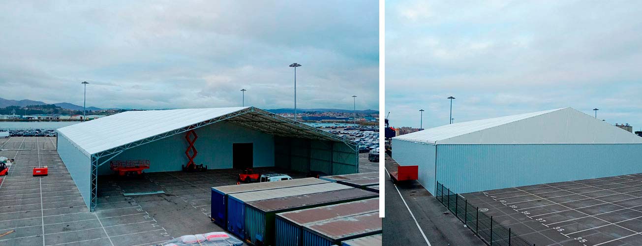 VALL - MAXISPACE Bâtiment industriel démontable en acier - MS40