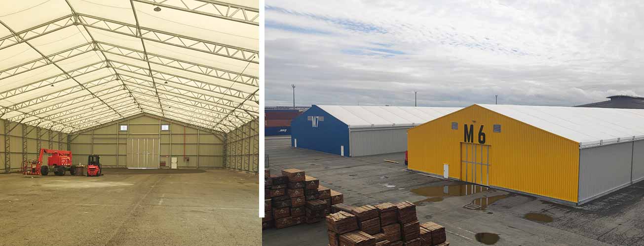 VALL - MAXISPACE Bâtiment industriel démontable en acier - MS30
