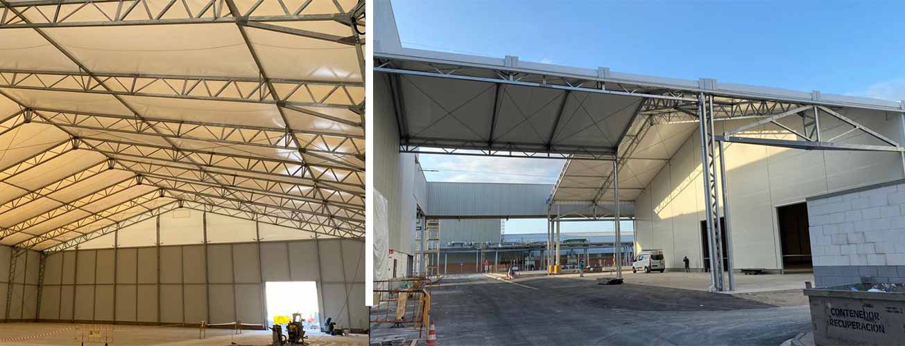 VALL - MAXISPACE Bâtiment industriel démontable en acier - MS42