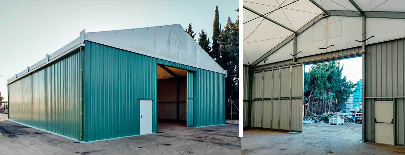 bâtiment préfabriqué en acier ST15
