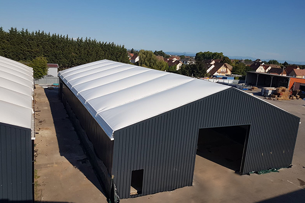 Garantie pour les bâtiments industriels préfabriqués destinés au stockage