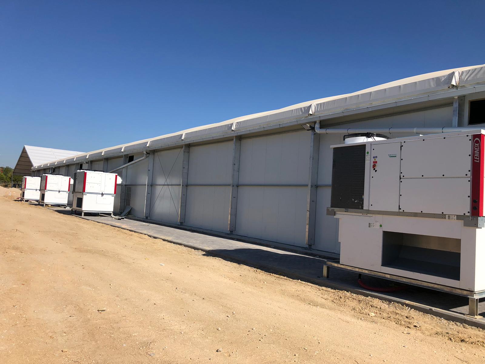 Bâtiment préfabriqué à espace ouvert ou compartimenté