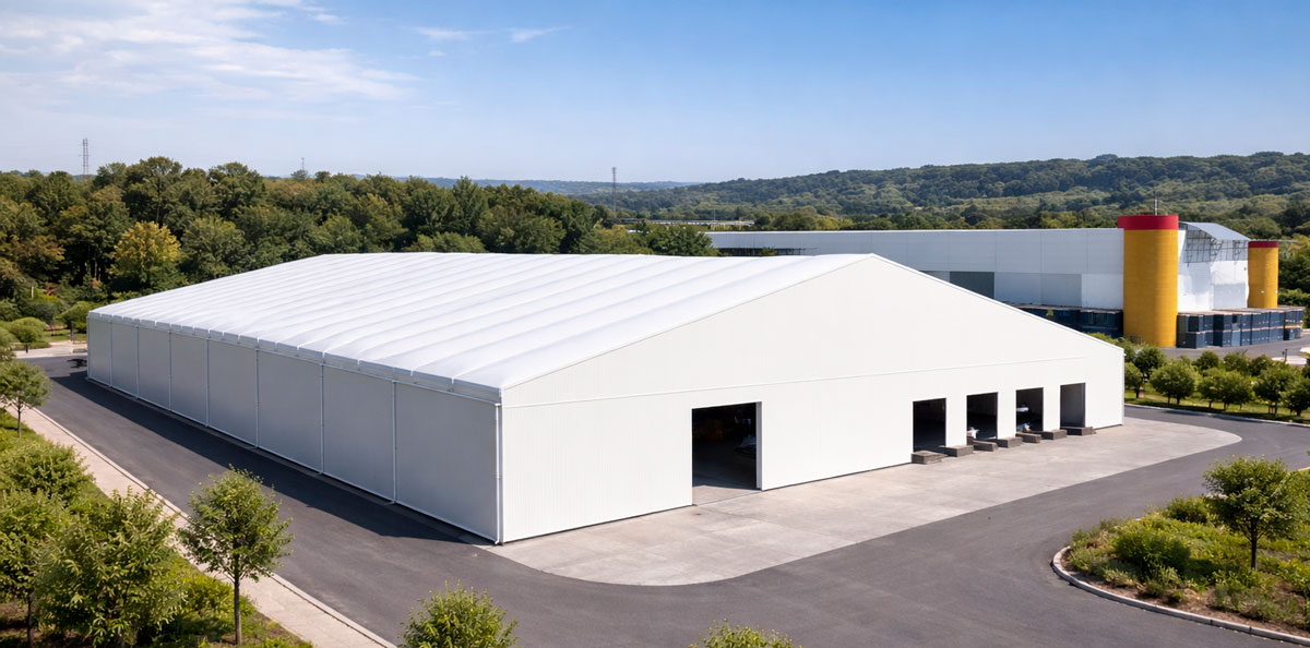 Bâtiment démontable aluminium - ALUSPACE