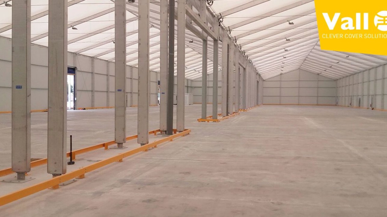 Accessoires pour entrepôts démontables - VALL