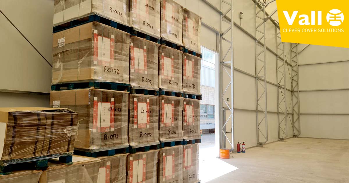 Bâtiments modulaires préfabriqués pour la logistique
