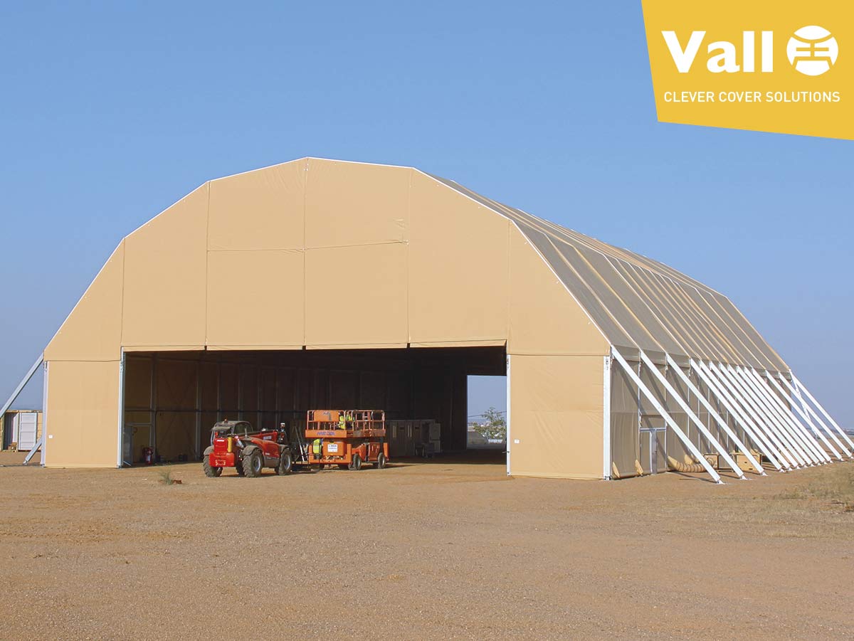 hangars démontables pour avions: la solution en temps de crise