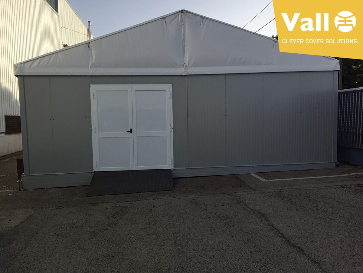VALL chapiteaux industriel EcoSpace covid 19
