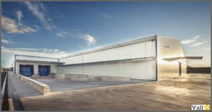 Entrepôts industriels démontables modulaires