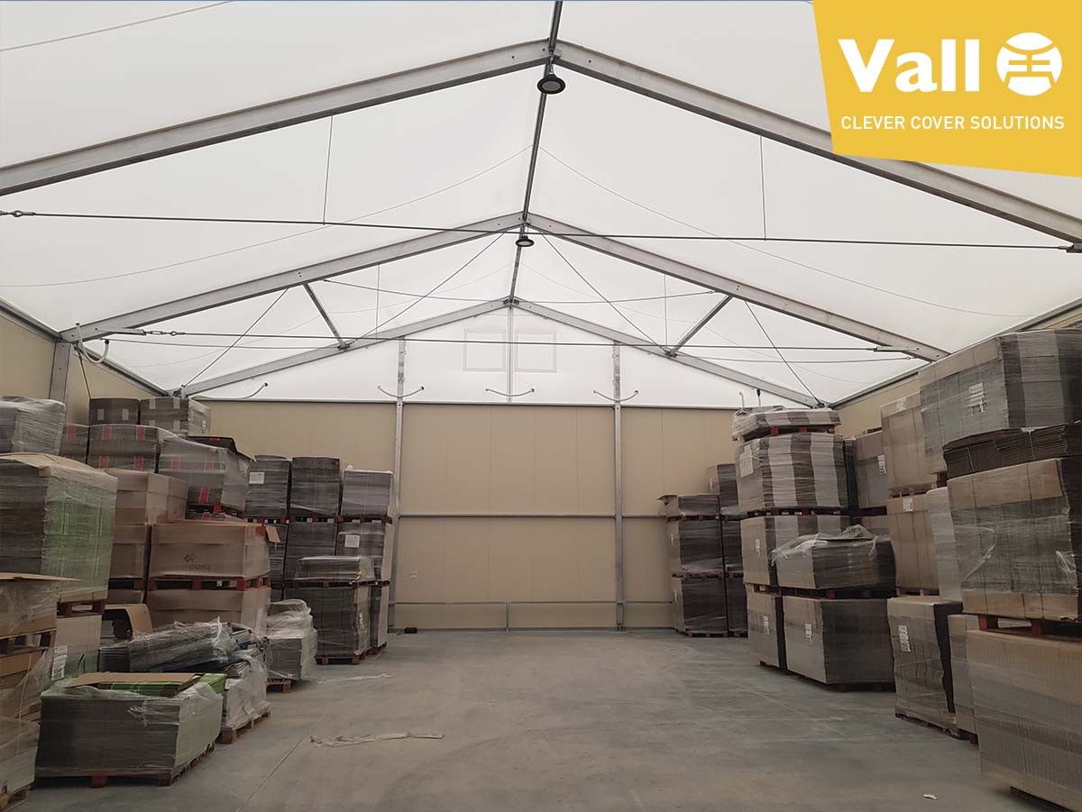 Bâtiment industriel démontable, durable et éfficace - Vall