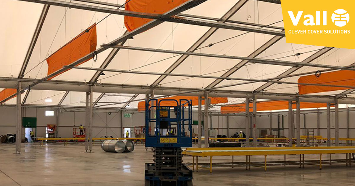 Le secteur logistique demande des bâtiments industriels préfabriqués - VALL
