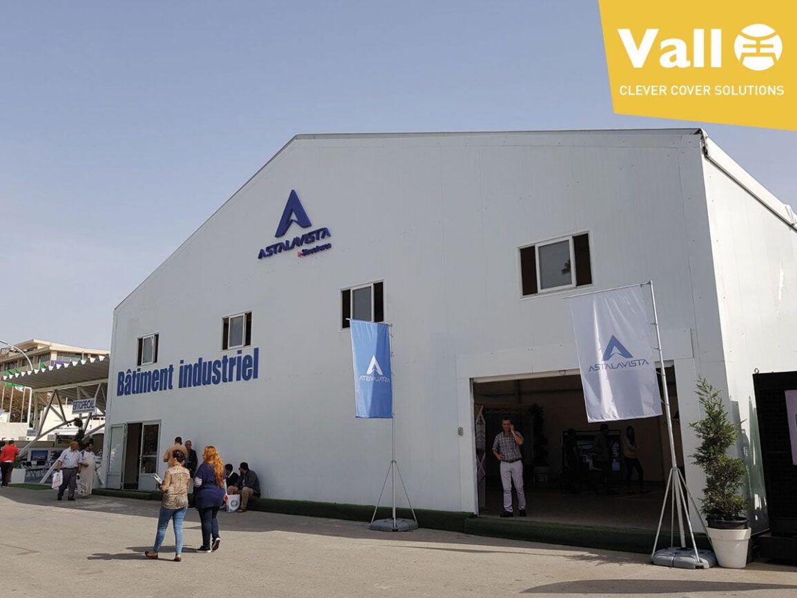 Lieux de vente et d’exposition avec identité d’entreprise
