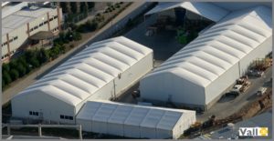 Entrepôts industriels démontables modulaires