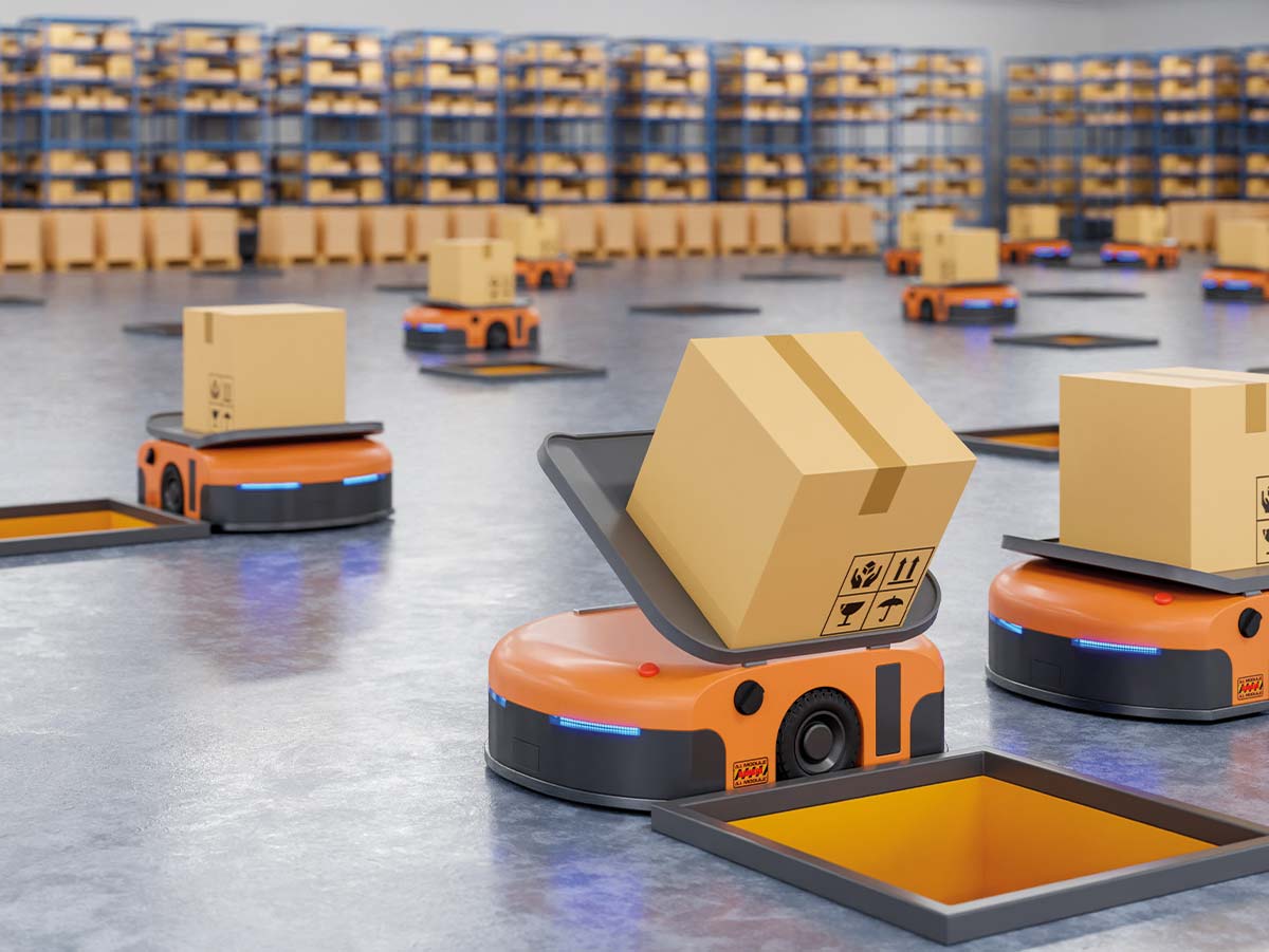 Centre logistique bâtiment démontable
