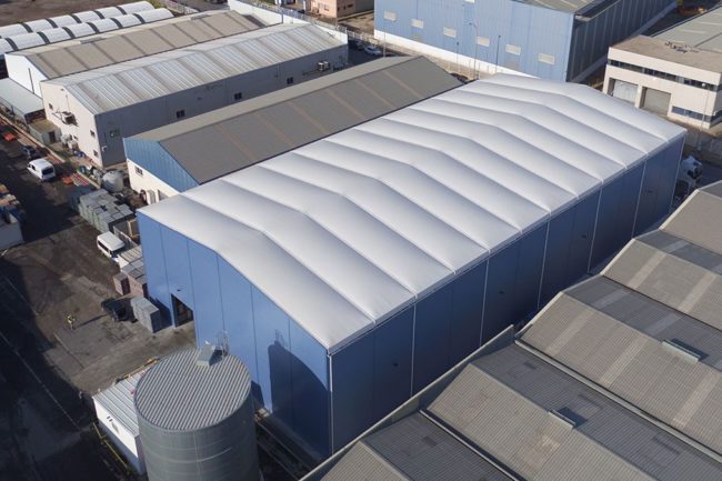 The advantages of steel in removable industrial buildings l'acier bâtiment industriel démontable