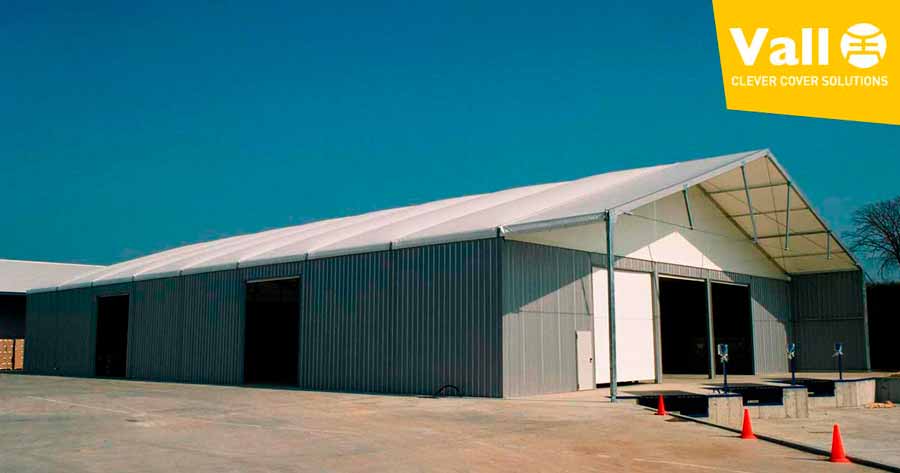 Bâtiment préfabriqué pour le secteur industriel