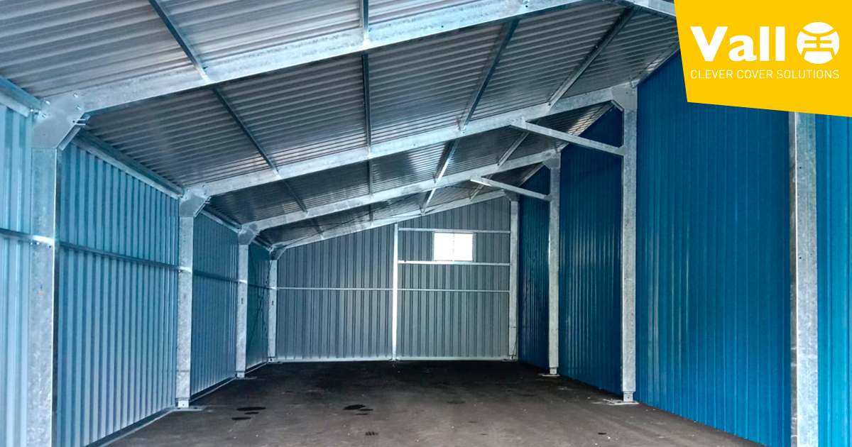 Bâtiments industriels préfabriqués en acier pour la logistique