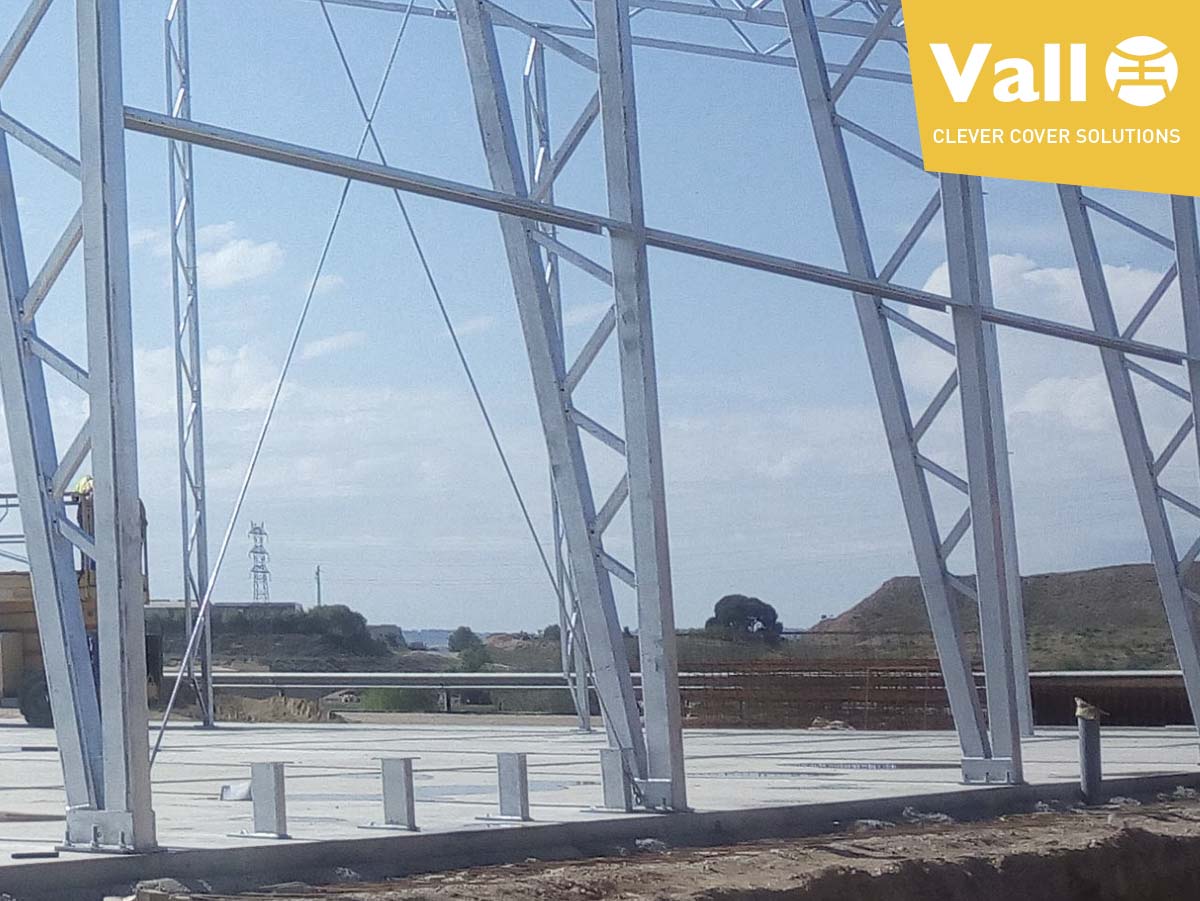 Bâtiment industriel démontable, durable et éfficace - Vall