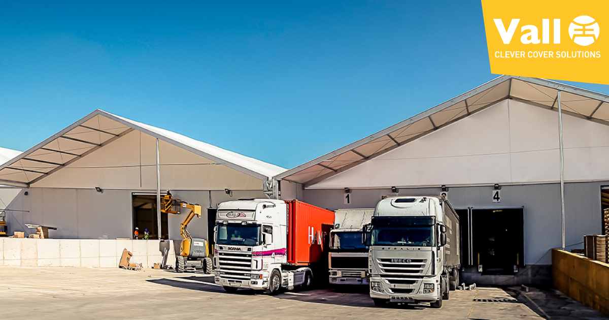 Les défis logistiques pour l’année 2022 - VALL bâtiments démontables