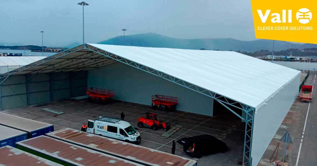 Bâtiment démontable en acier Maxispace