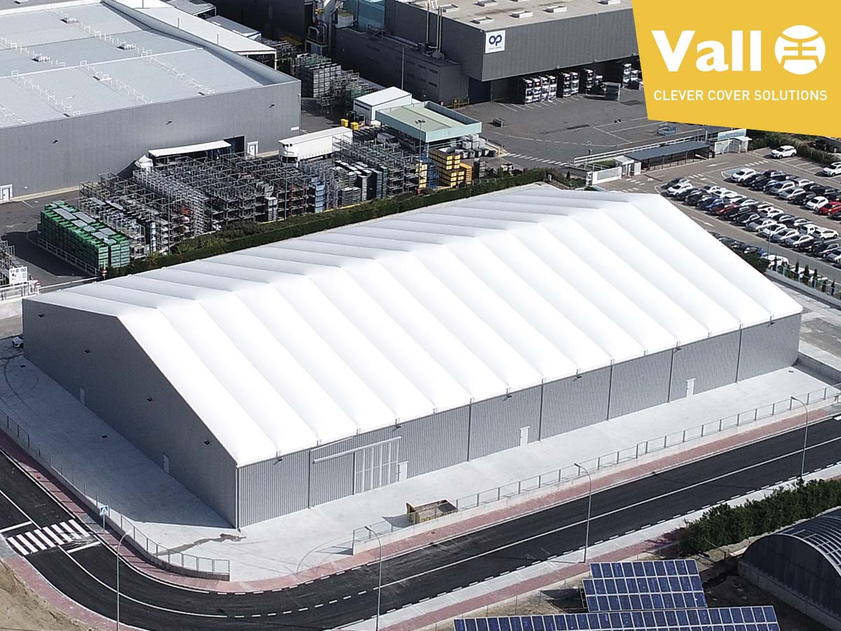 Bâtiment industriel démontable, durable et éfficace - Vall